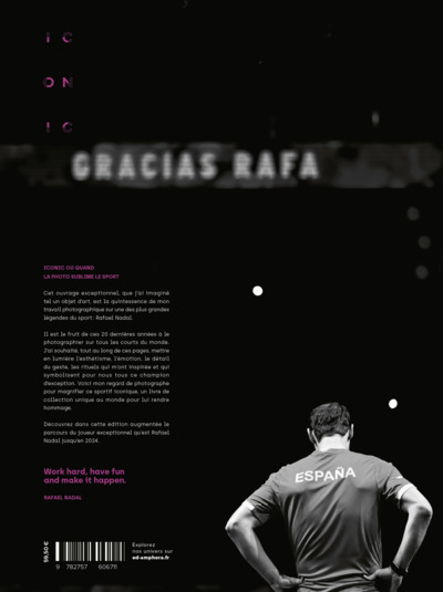 Rafael Nadal - Iconic (9782757606711-back-cover)