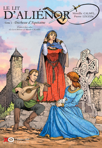 Le lit d'Aliénor - tome 1 Duchesse d'Aquitaine (9782374482309-front-cover)