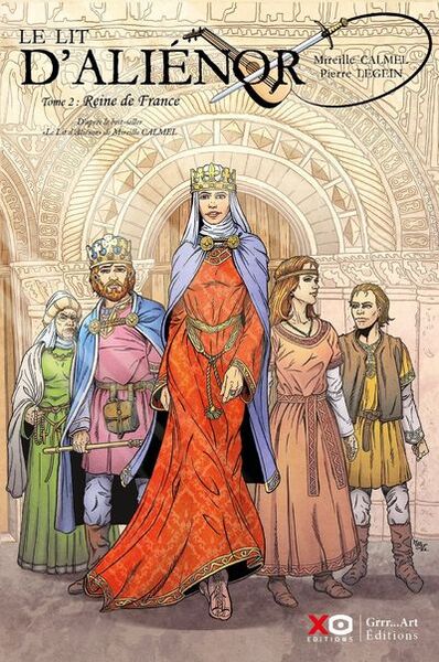 Le lit d'Aliénor : Reine de France (9782374484334-front-cover)