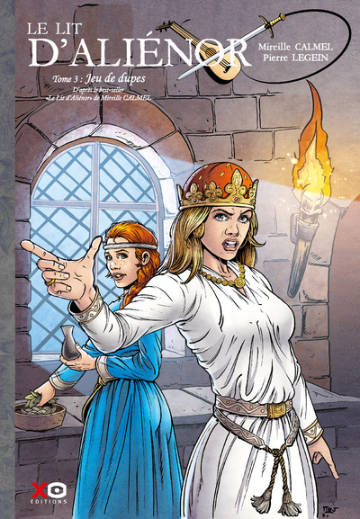 Le lit d'Aliénor - Tome 3 Jeux de dupes (9782374485775-front-cover)