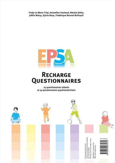 EPSA - Recharges, Échelle des Particularités Sensori-psychomotrices dans l'Autisme (9782869067431-front-cover)