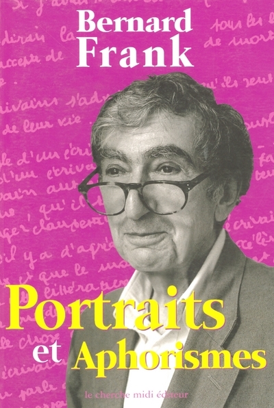 Portraits et aphorismes (9782862748351-front-cover)