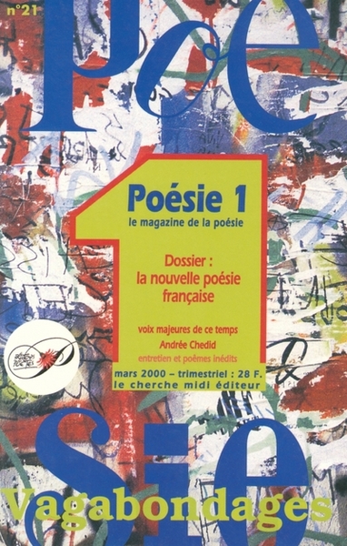 Revue Poésie Vagabondages - numéro 21 La nouvelle poésie française (9782862747422-front-cover)