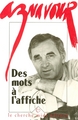 Des mots à l'affiche (9782862742106-front-cover)