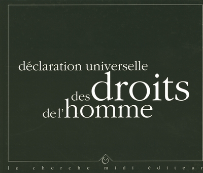Déclaration universelle des Droits de l'Homme (9782862743363-front-cover)