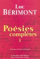 Poésies complètestome 1 (9782862748214-front-cover)
