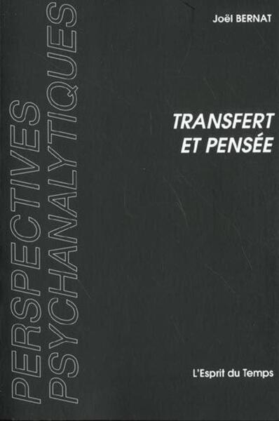 Transfert et pensée (9782913062719-front-cover)