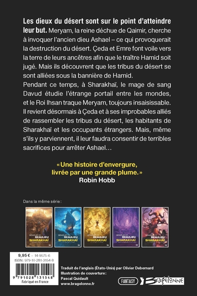 Sharakhaï, T6 : Le Désert déchiré (9791028131548-back-cover)