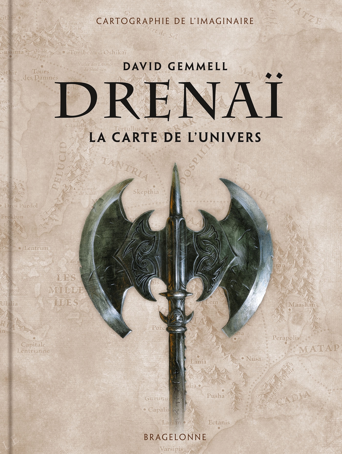 Drenaï : La carte de l'univers (9791028118570-front-cover)