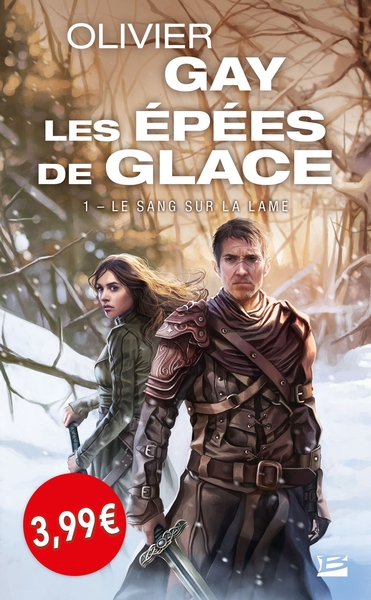 Les Épées de glace, T1 : Le Sang sur la lame OP PETITS PRIX IMAGINAIRE 2019 (9791028105259-front-cover)