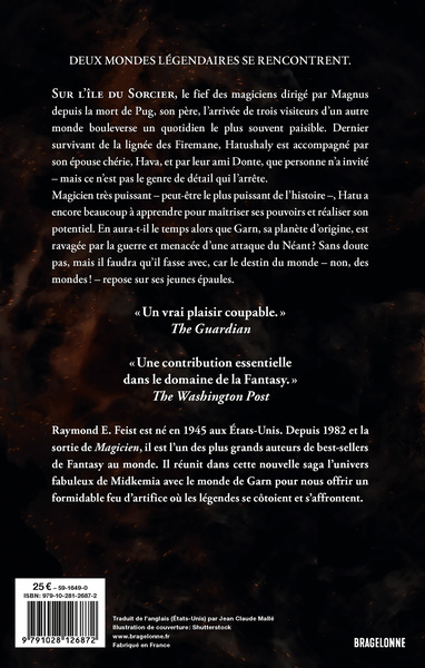 La Guerre des Dragons, T1 : Le Réveil des ténèbres (9791028126872-back-cover)