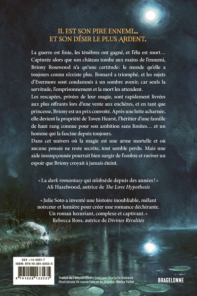 The Evermore Trilogy, T1 : Rose in Chains (9791028133535-back-cover)