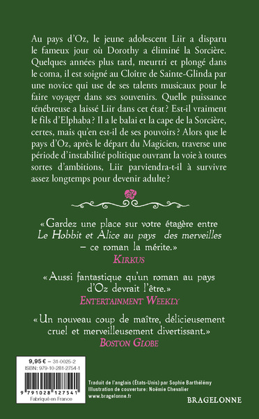 Son of a Witch : la Véritable Suite de Wicked (9791028127541-back-cover)