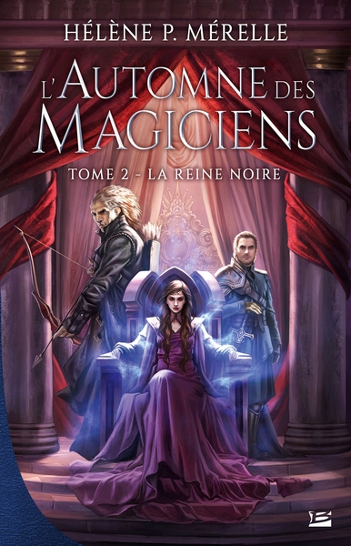 L'Automne des magiciens, T2 : La Reine Noire (9791028105655-front-cover)
