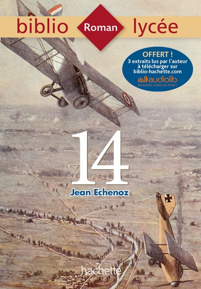 Bibliolycée - 14, Jean Echenoz (9782013949965-front-cover)