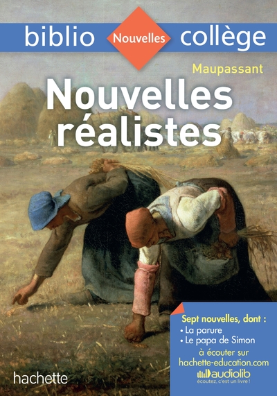 Bibliocollège - Nouvelles réalistes, Guy de Maupassant (9782013949767-front-cover)