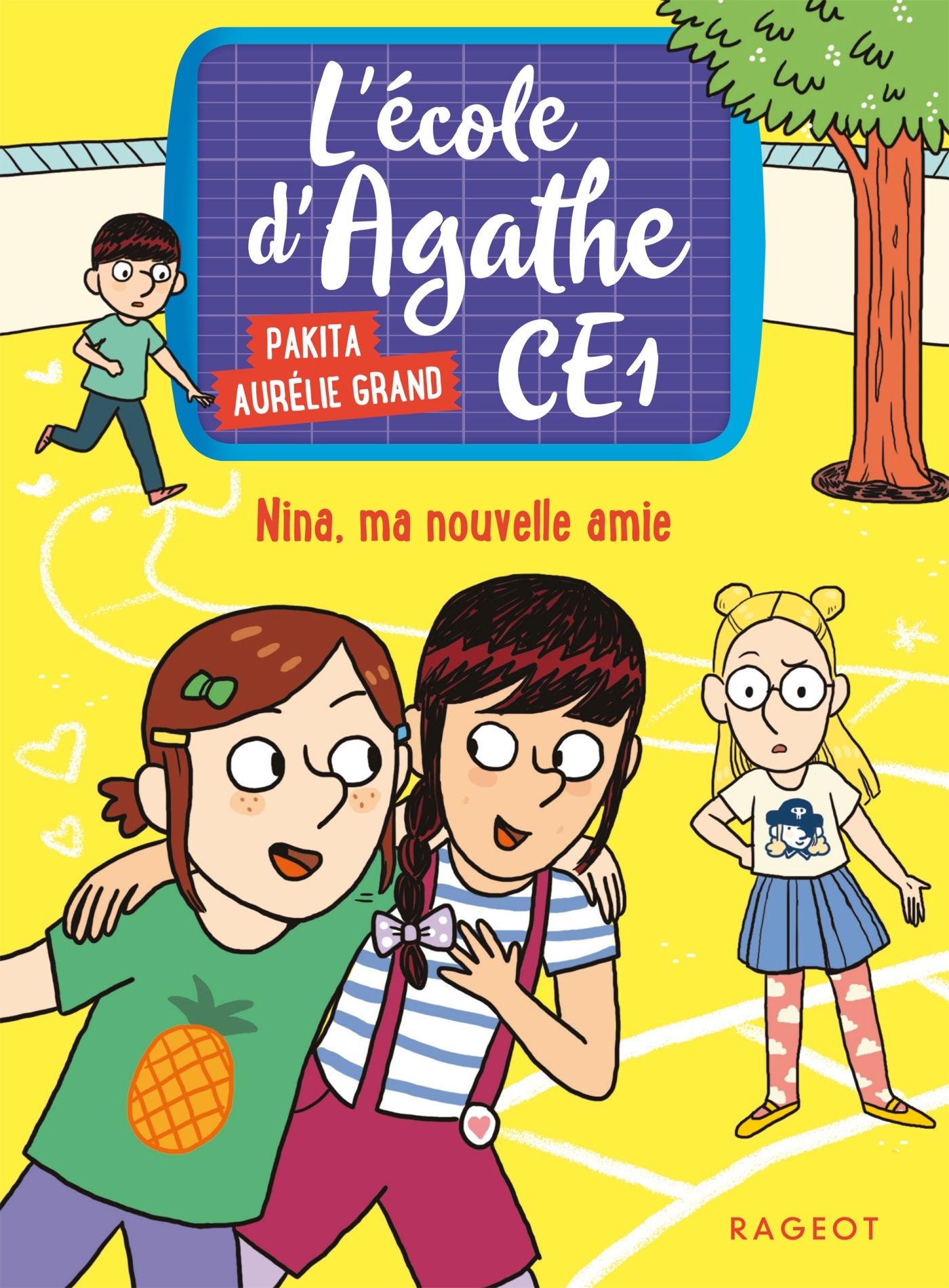 Nina, ma nouvelle amie, L'école d'Agathe CE1 (9782700253481-front-cover)