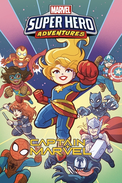 Marvel Super Hero Adventures - Captain Marvel (9791039121903-front-cover)