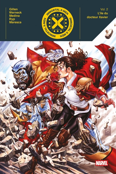 Immortal X-Men T02 : L'île du professeur Xavier (9791039135306-front-cover)