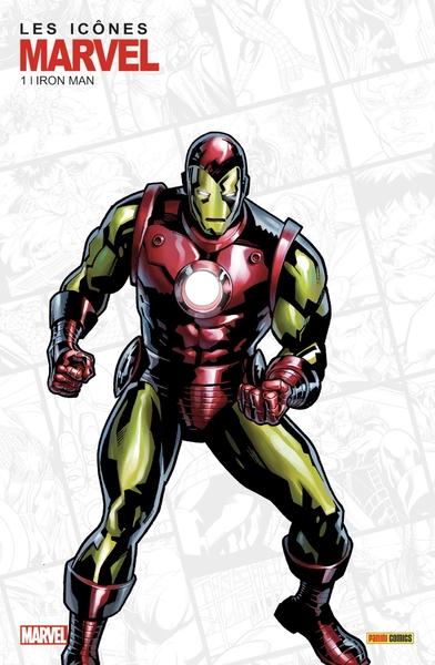Les icônes de Marvel N°01 : Iron Man (9791039114202-front-cover)