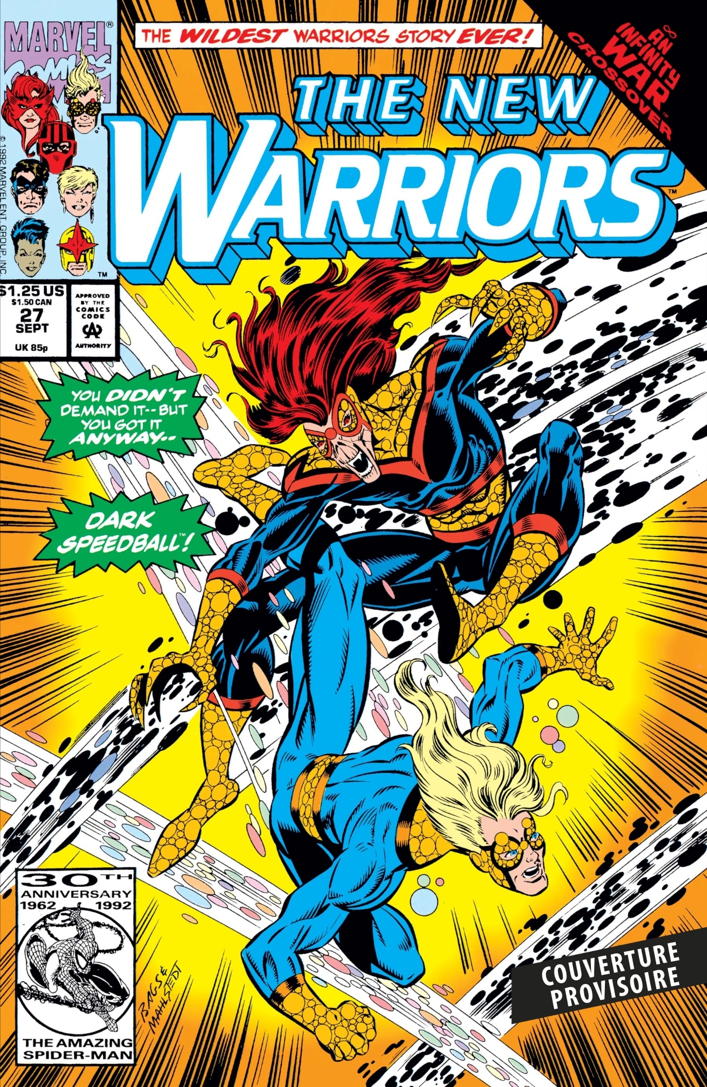 New Warriors : L'intégrale 1992-1993 (T04) (9791039148689-front-cover)