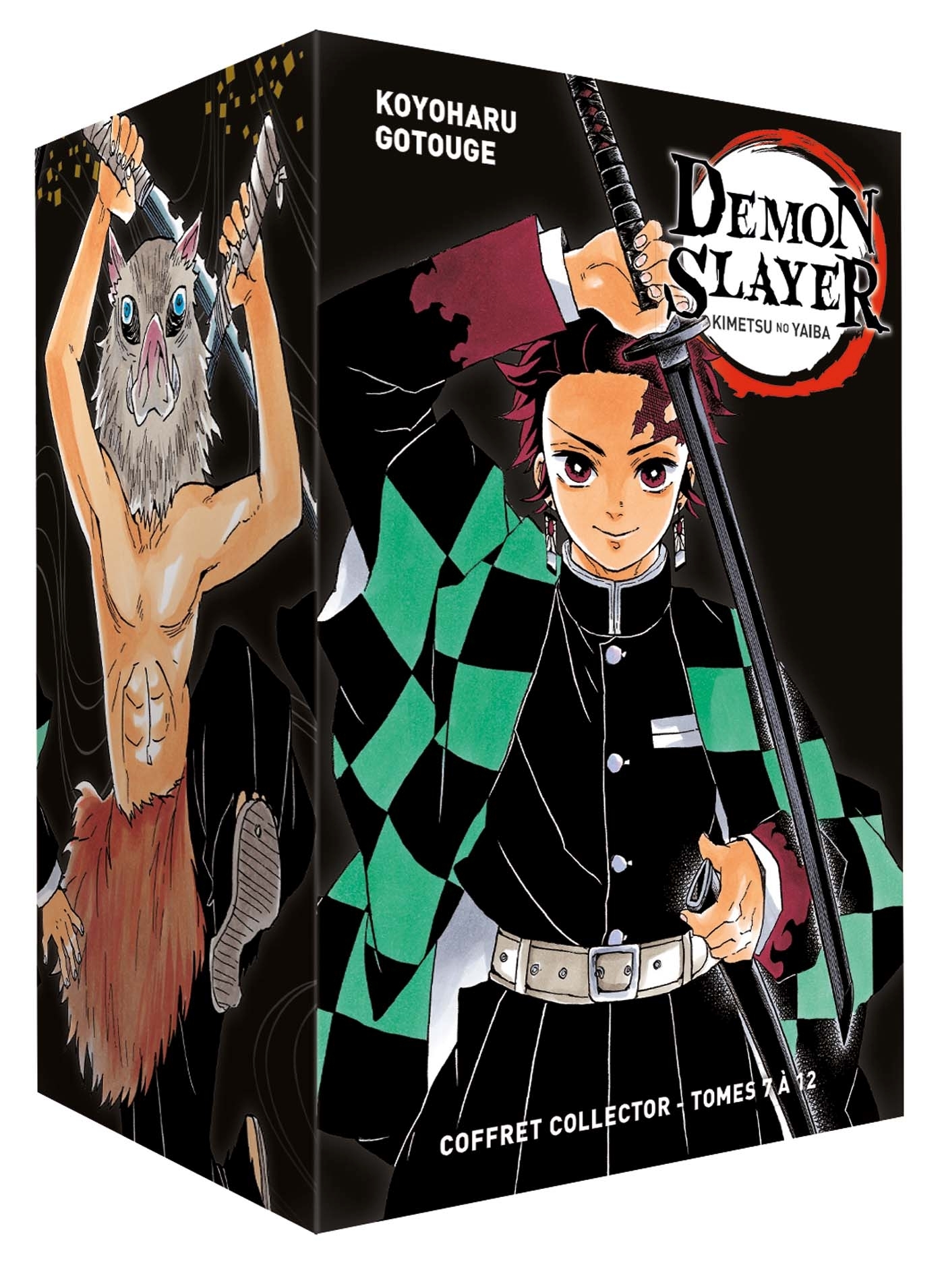 Coffret Demon Slayer T07 à T12 (9791039111737-front-cover)