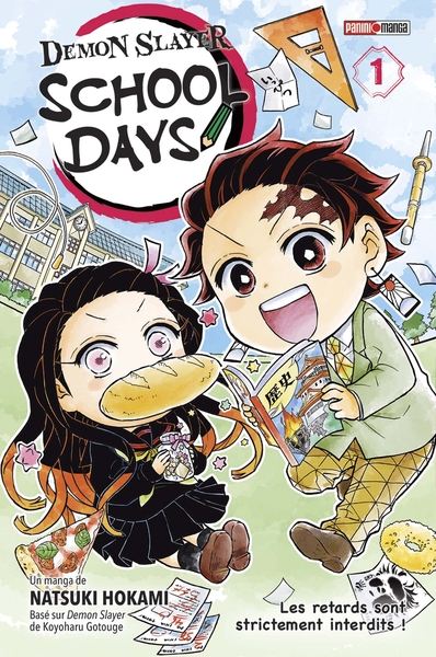 Demon Slayer School Days T01 (9791039115421-front-cover)