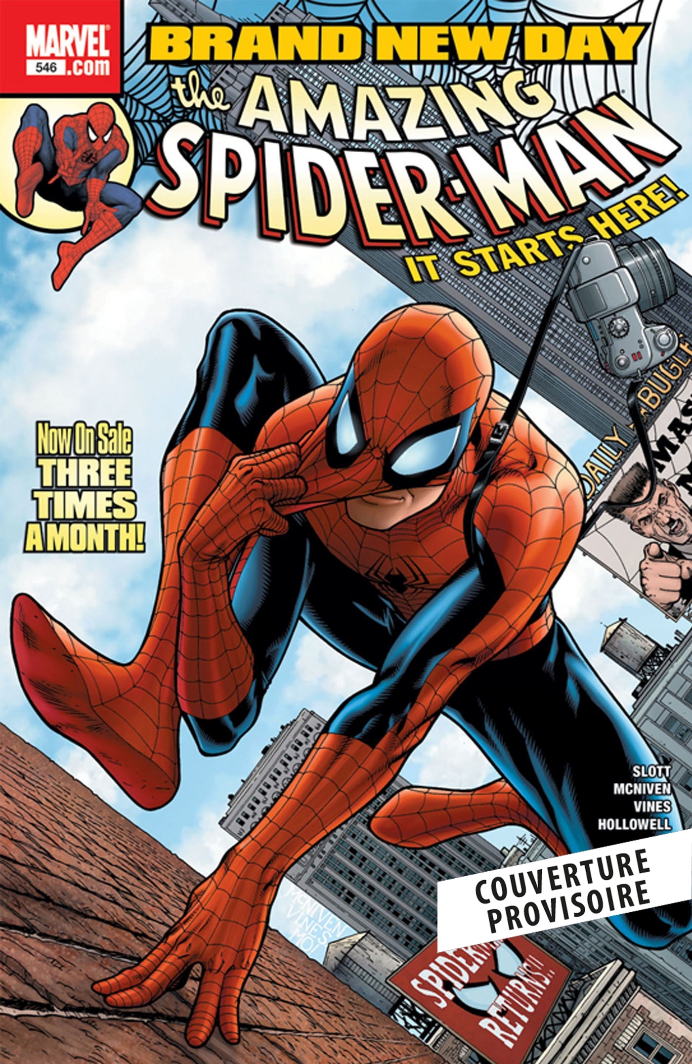 Spider-Man : Brand new day T01 (9791039147156-front-cover)