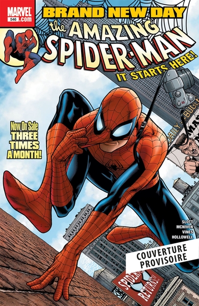 Spider-Man : Brand new day T01 (9791039147156-front-cover)