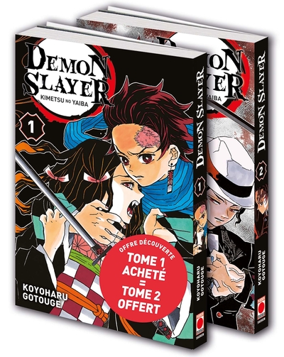 Demon Slayer - Pack découverte T01 & T02 (9791039112574-front-cover)