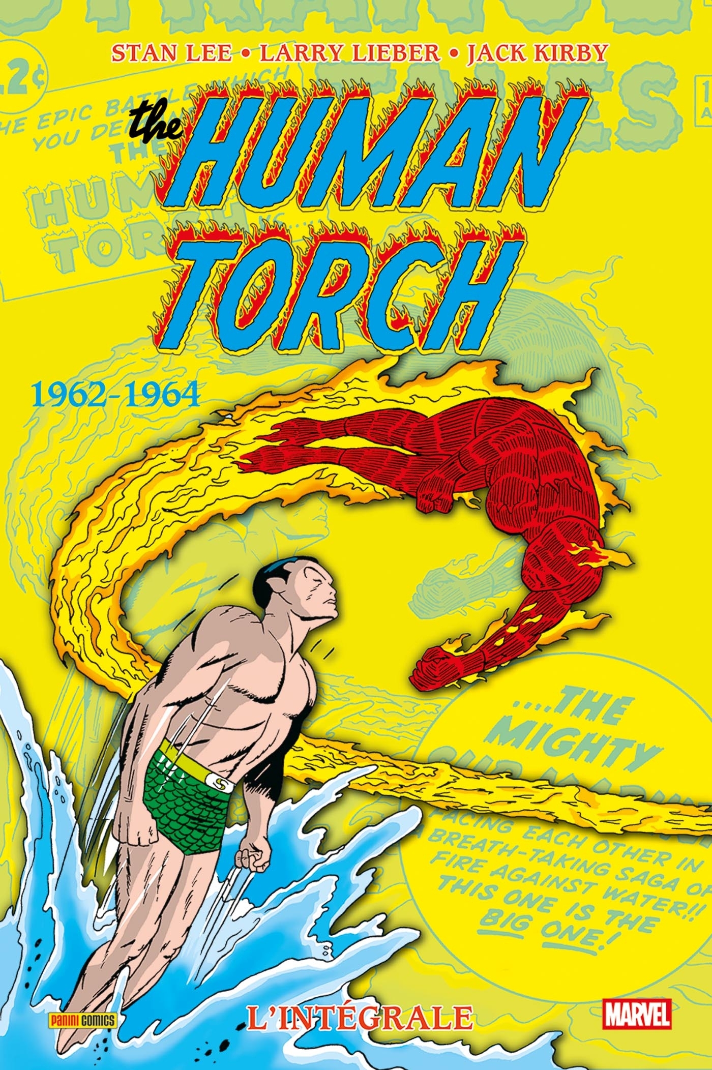 The Human Torch : L'intégrale 1962-1964 (T01) (9791039135177-front-cover)