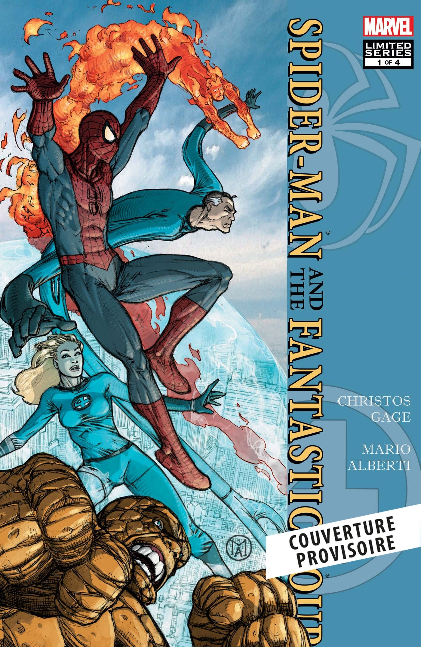 Spider-Man & Les 4 Fantastiques - Web of Heroes Collection T01 (9791039146760-front-cover)