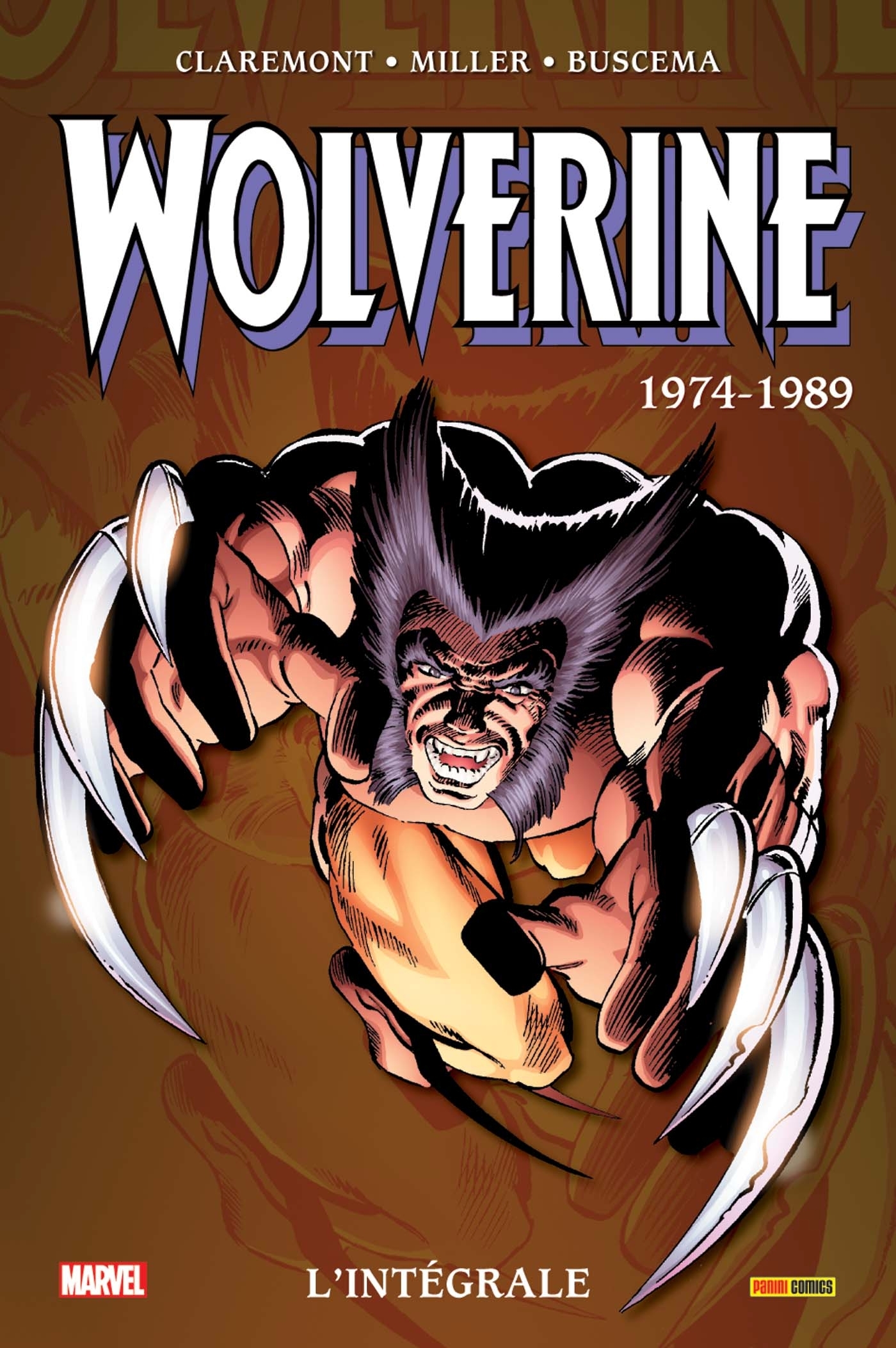 Wolverine: L'intégrale 1974-1989 (T01) (9791039137171-front-cover)