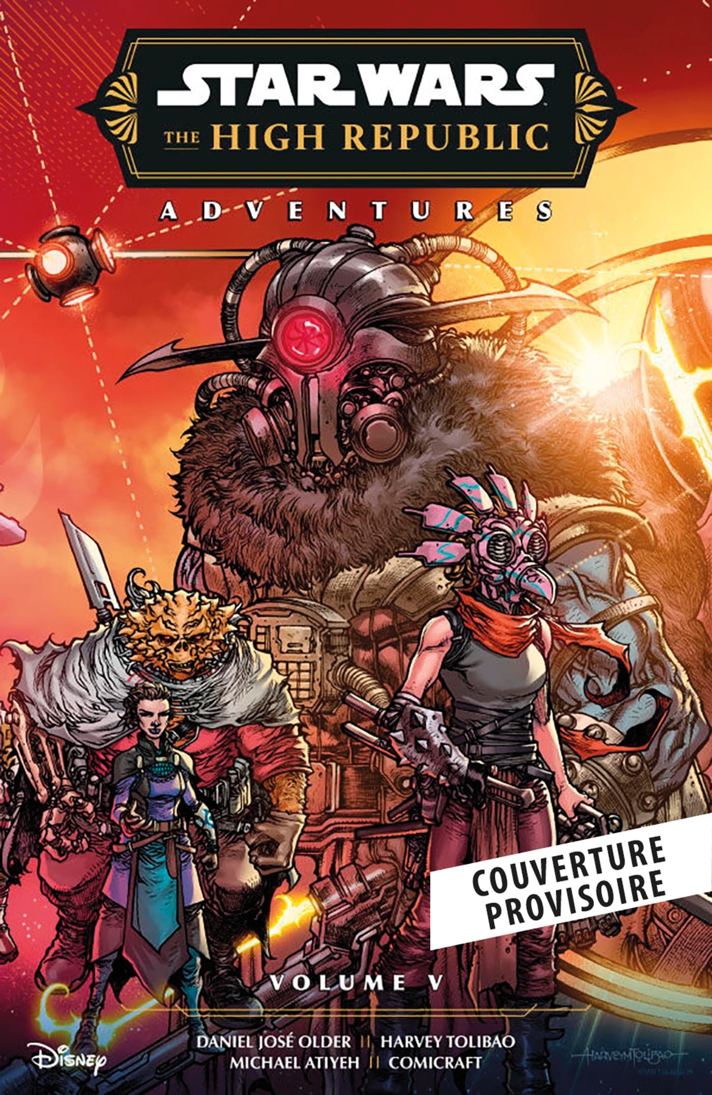 Star Wars - La Haute République - Les aventures - Phase III T05 (9791039143417-front-cover)