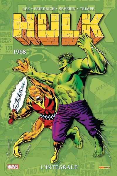 Hulk : L'intégrale 1968 (T04) (9791039114585-front-cover)