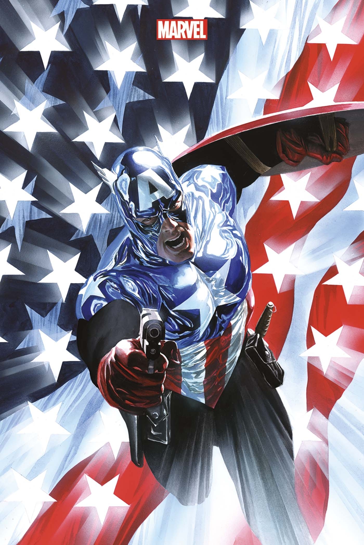 Captain America par Ed Brubaker T02 La mort de Captain America (Variant) (9791039128506-front-cover)