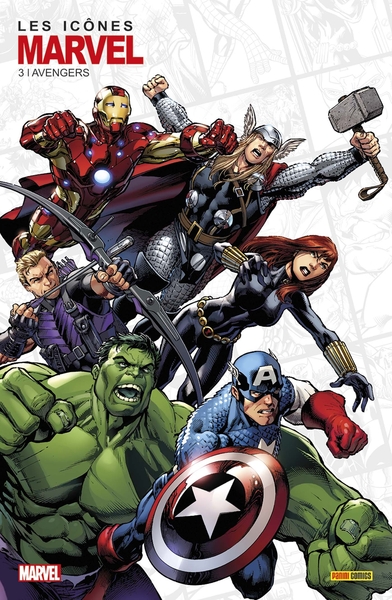 Les icônes de Marvel N°03 : Avengers (9791039119511-front-cover)