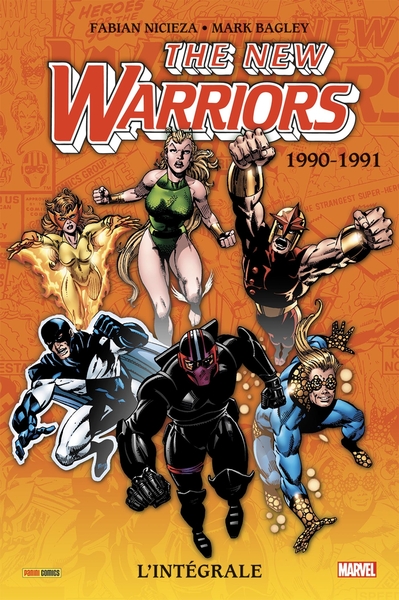 New Warriors : L'intégrale 1990-1991 (T01) (9791039117708-front-cover)