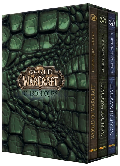 Coffret World of Warcraft 2023 : Chroniques I, II & III (9791039118194-front-cover)