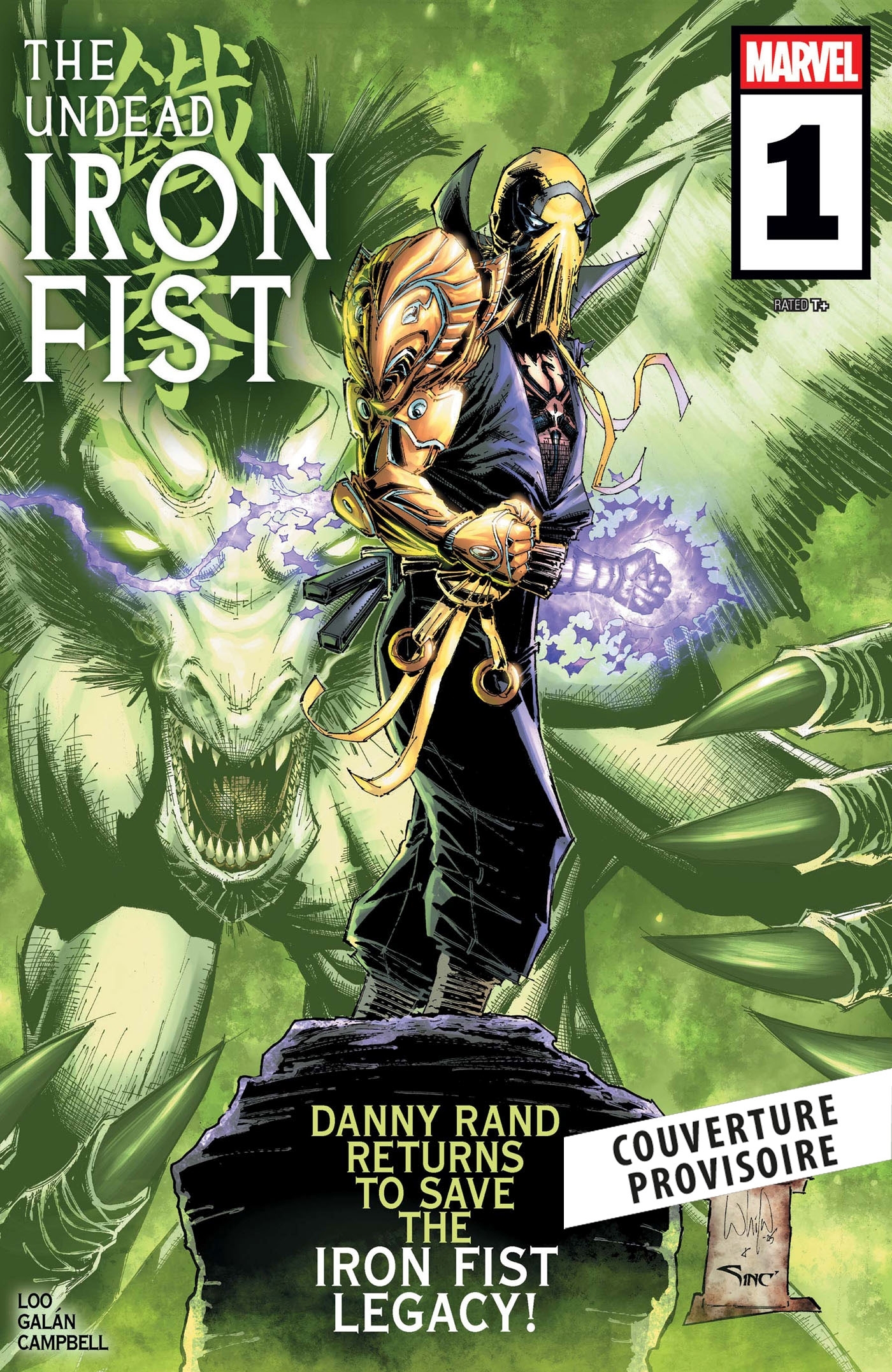 Undead Iron Fist (9791039144926-front-cover)