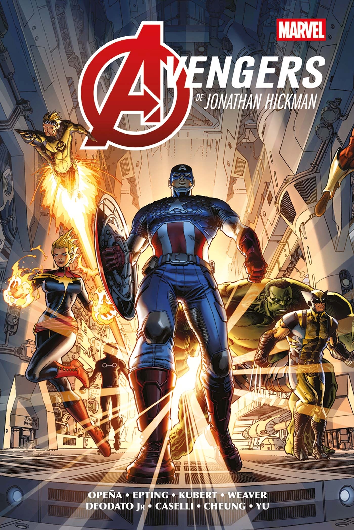 Avengers de Jonathan Hickman T01 (9791039134446-front-cover)
