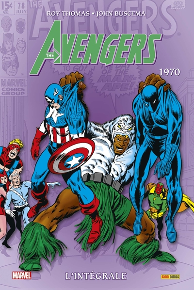 Avengers: L'intégrale 1970 (T07 Nouvelle édition) (9791039100809-front-cover)