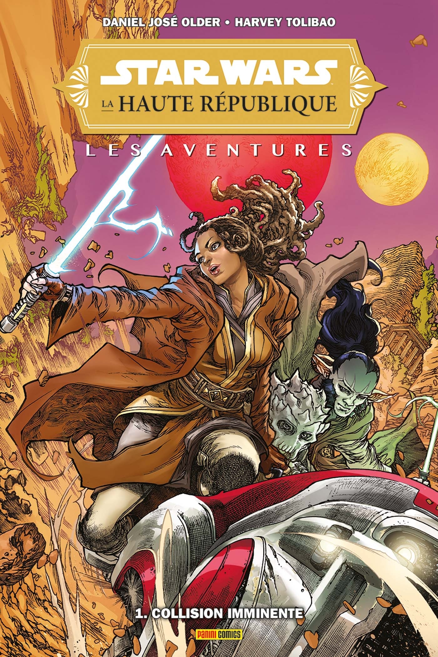 Star Wars - La Haute République - Les aventures T01 : Collision imminente (9791039101066-front-cover)