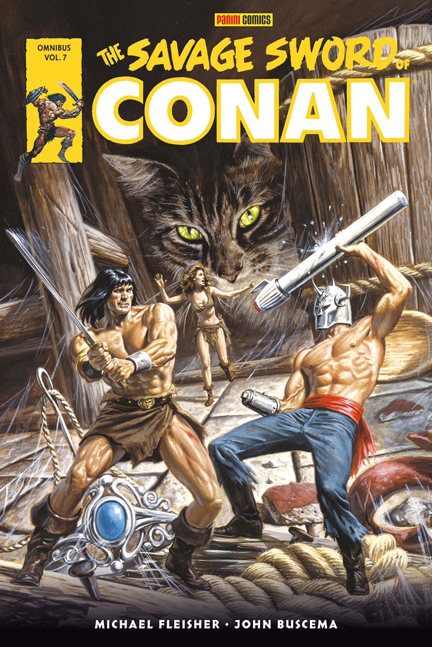 The Savage Sword of Conan : The Original Comics Omnibus T07 (9791039137706-front-cover)