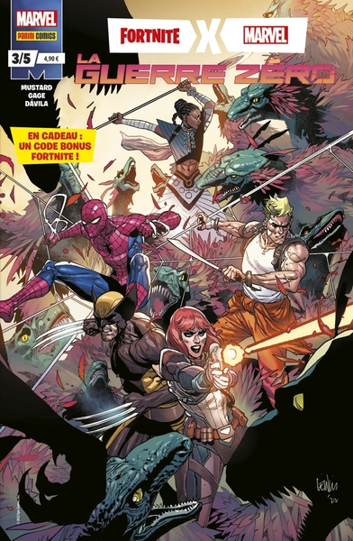 Fortnite x Marvel : La Guerre zéro N°03 (9791039109772-front-cover)
