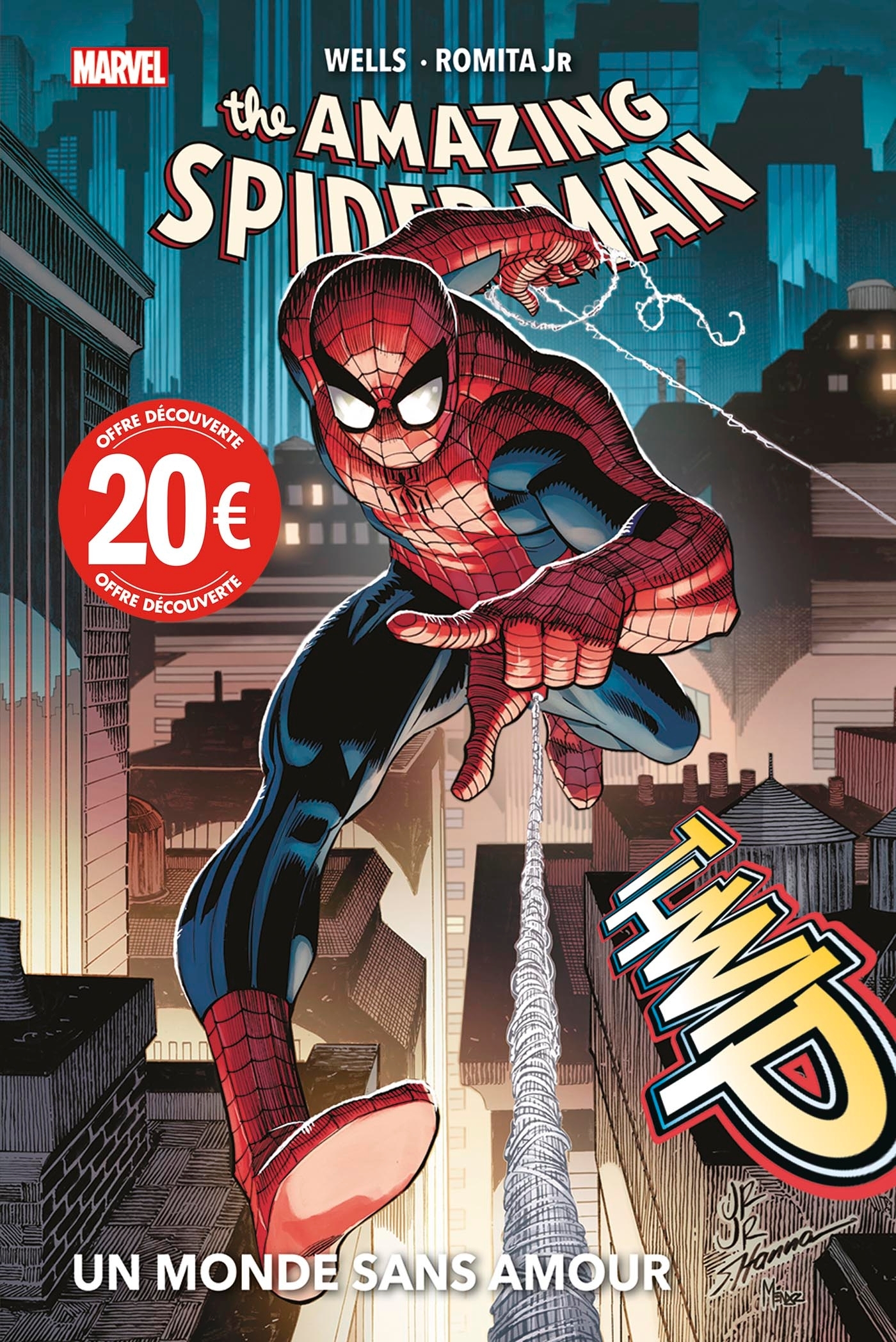 Amazing Spider-Man T01 : Un monde sans amour (Prix découverte) (9791039144001-front-cover)
