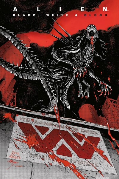 Alien : Black White & Blood (9791039136228-front-cover)