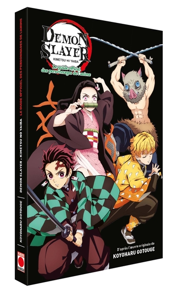 Coffret Demon Slayer - Le Guide officiel des personnages de l'anime (9791039103695-front-cover)