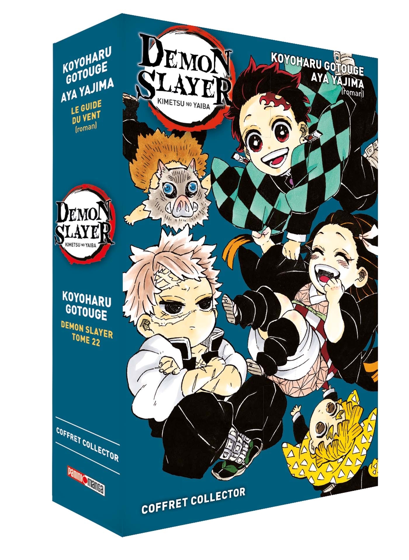 Coffret Demon Slayer T22/Roman N°03 (9791039106887-front-cover)