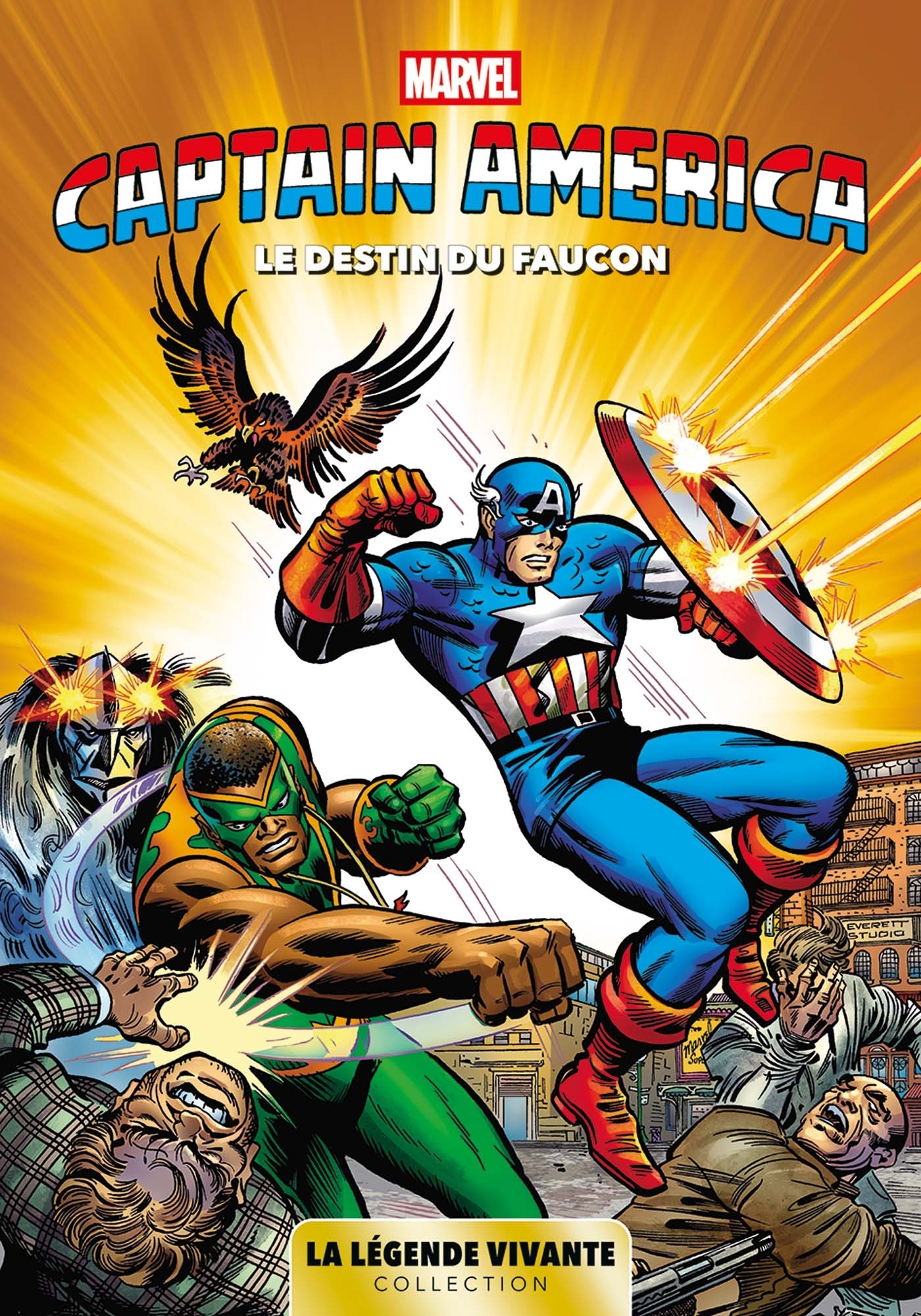 Captain America - La Légende Vivante T02 : Le destin du Faucon (9791039137508-front-cover)